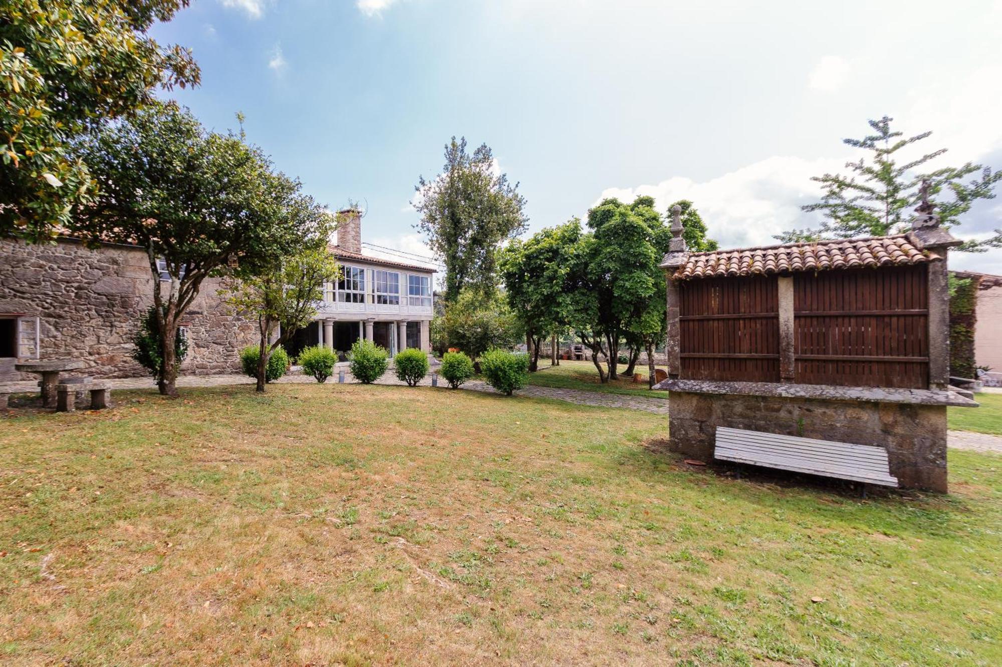 Villa Casa Grande De Cornide Santiago De Compostela Teo Exterior foto